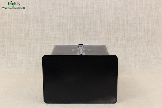 Gedenkornament Metallisch Weihrauchfass aus Metall 24x20x24cm