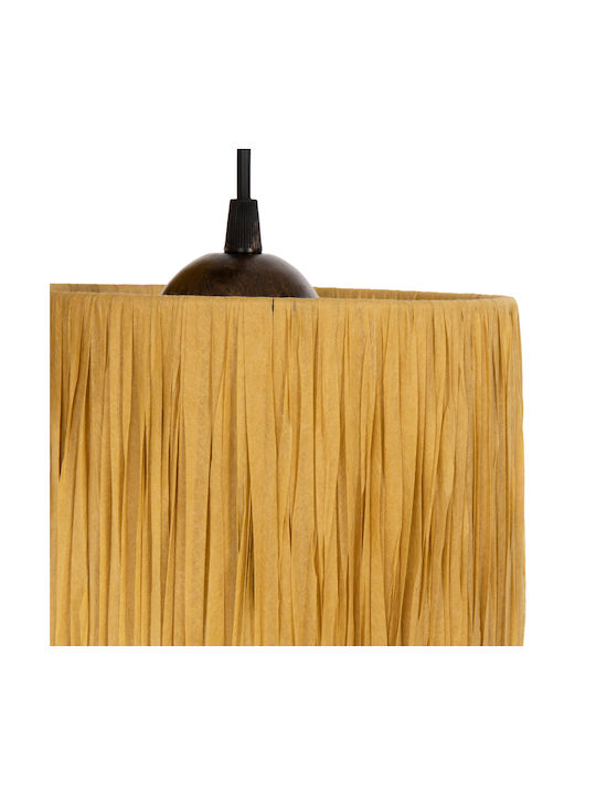 HomeMarkt Ceiling Light Beige with Rope for E27 Socket 30x70cm