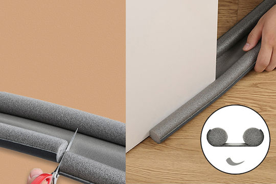 Keskor Double Draft Stopper Door in Gray Color 0.84m