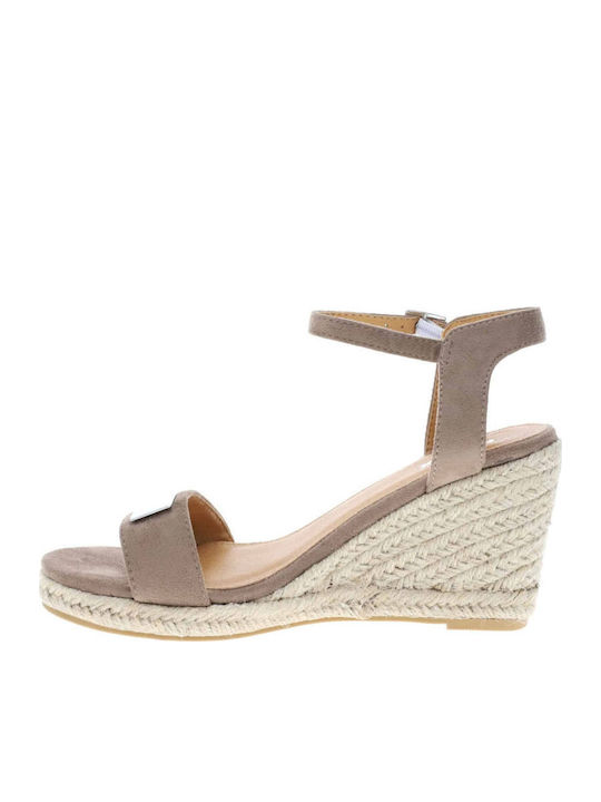 Capucine Women's Ankle Strap Platforms Brown