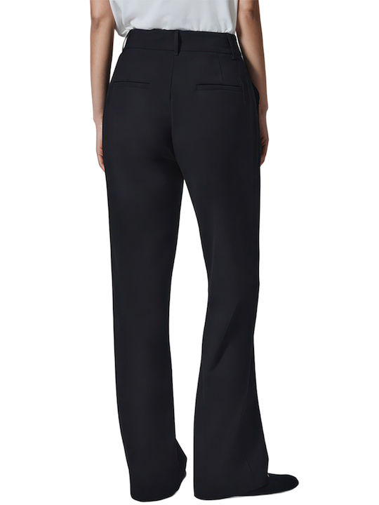 4tailors Women's Fabric Trousers Black