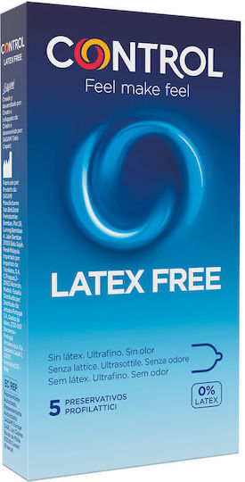 Control Feel Make Feel Προφυλακτικά Latex Free 5τμχ