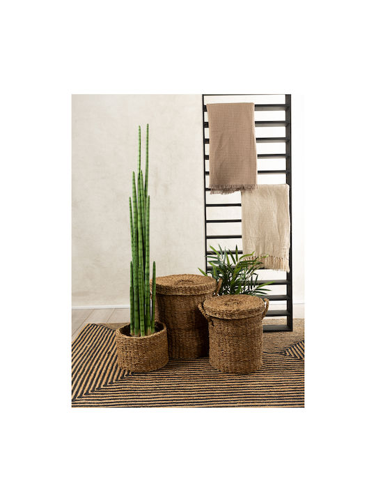 InTheBox MAMBA Rug Rectangular Summer from Jute Black