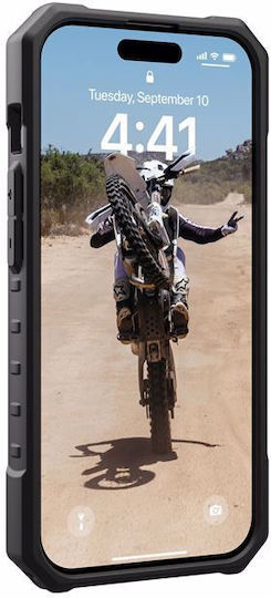 UAG Pathfinder Back Cover Silicon / Plastic 2mm Gri (iPhone 15 Pro)