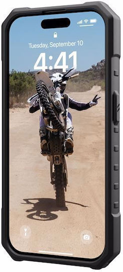 UAG Pathfinder Back Cover Silicon / Plastic 2mm Gri (iPhone 15 Pro)