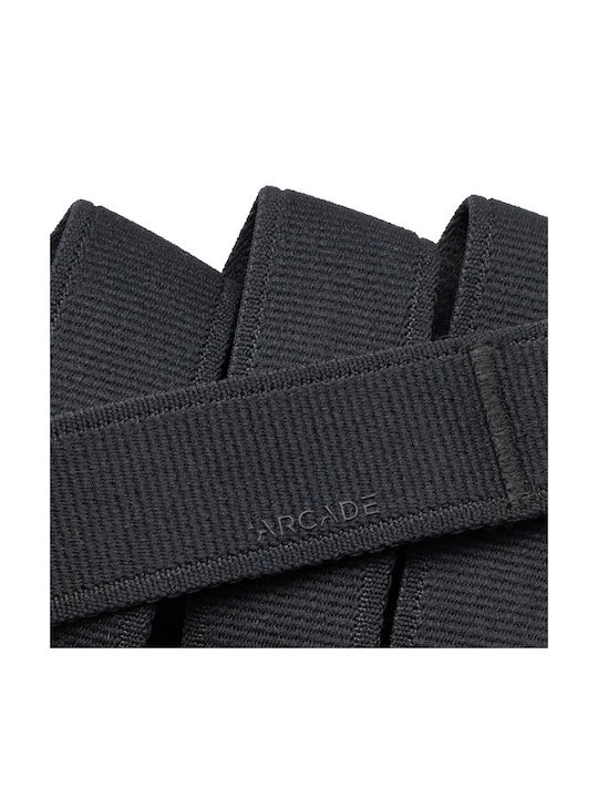 Arcade Men's Wide Elastic Belt Black