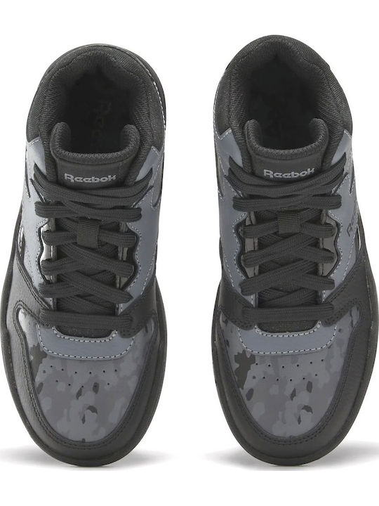 Bb4500 Court Kids Sneakers High Black