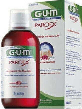 GUM Paroex 0.12% CHX Mouthwash