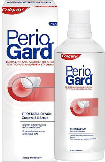 Colgate Periogard Plus Στοματικό Διάλυμα κατά της Περιοδοντίτιδας 400ml