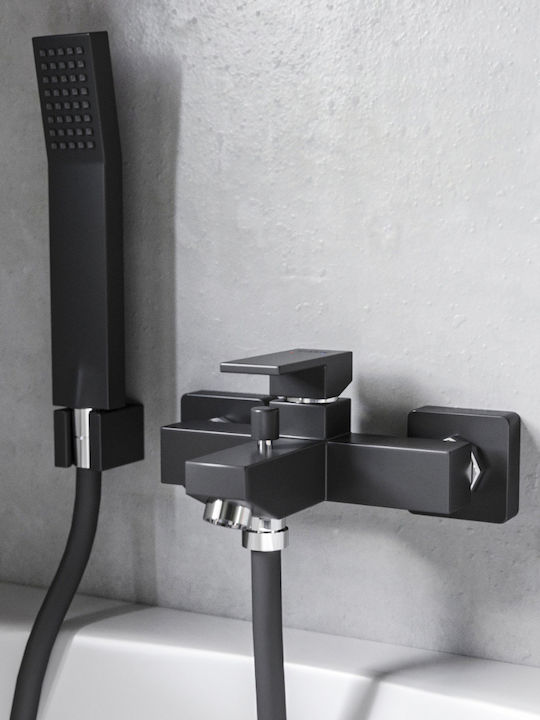 Ferro Zicco Mixing Bathtub Shower Faucet Black