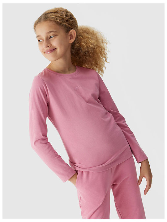 4F Kids Blouse Long Sleeve Pink