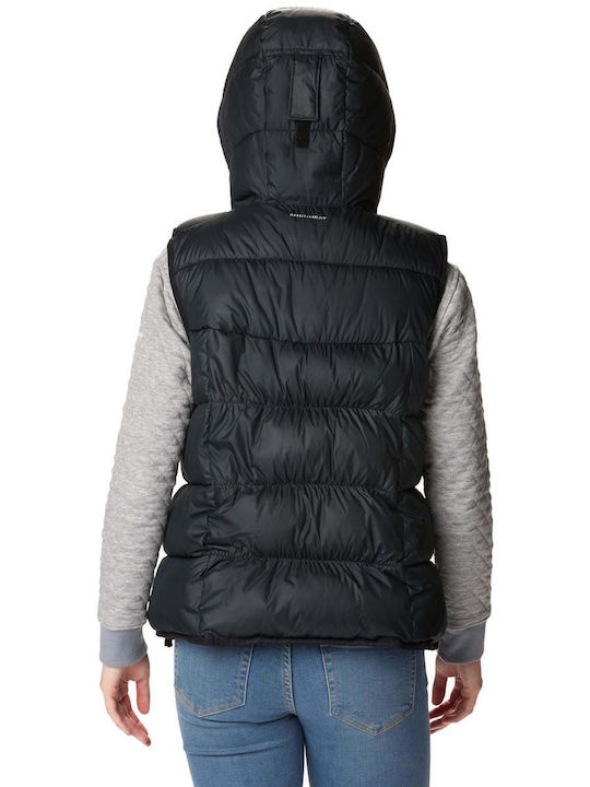 Columbia Pike Lake Ii Insulated Scurt Jachetă de femei Fără mâneci Puffer pentru iarnă Negru