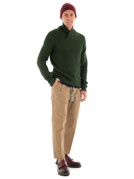 Jack & Jones Men's Long Sleeve Sweater Green