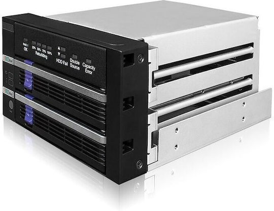 Icy Dock Carcasă pentru 2 unități de hard disk 2.5" / 3.5" SATA III