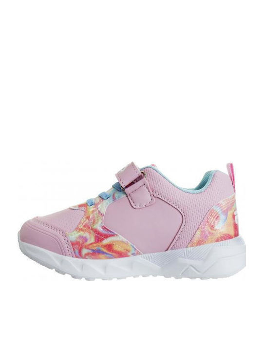 Kids Sneakers with Scratch Pink