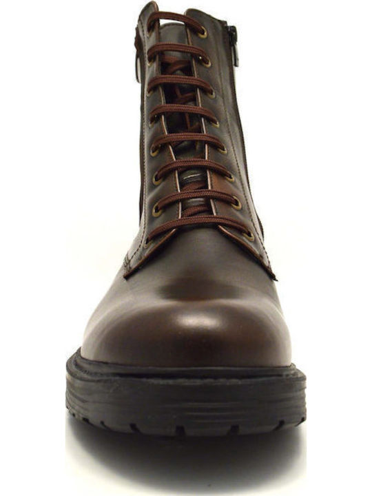 Leather Brown Men's Boots Anatomical
