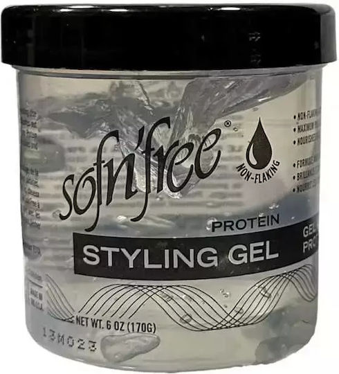 Sofn' free Protein Styling Gel Μαλλιών 170ml