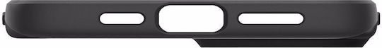 Spigen Thin Fit Umschlag Rückseite Kunststoff / Silikon 1.55mm Schwarz (iPhone 15)