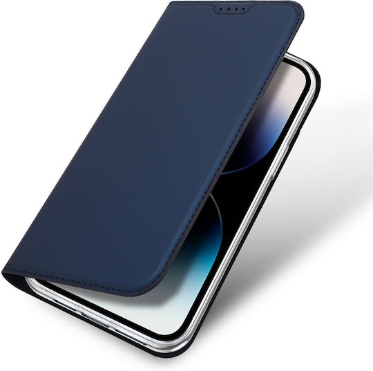 Dux Ducis Skin Pro Book Piele artificială Albastru (iPhone 15 Pro Max)