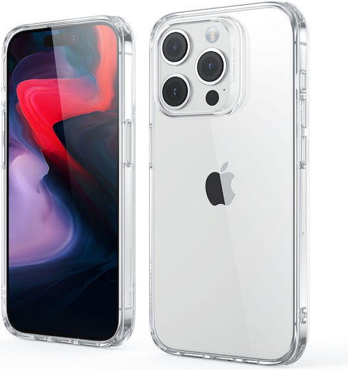 ESR Project Zero Back Cover Σιλικόνης 1.2mm Διάφανο (iPhone 15 Pro)