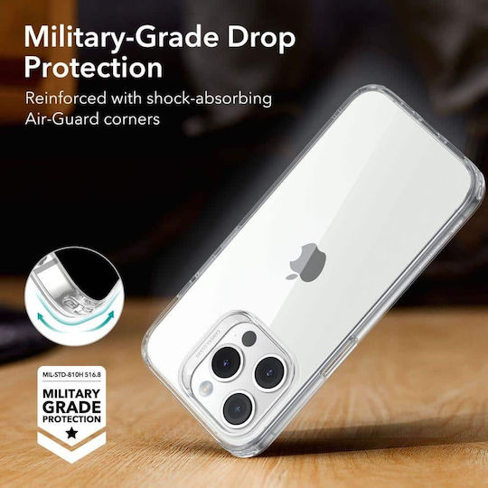 ESR Project Zero Back Cover Σιλικόνης 1.2mm Διάφανο (iPhone 15 Pro)