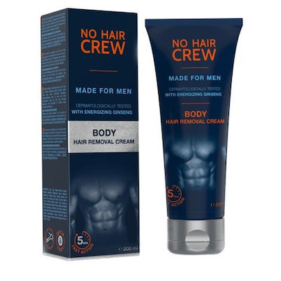 More Sept No Hair Crew Cremă Bărbătească pentru Epilare pentru Corp 200ml