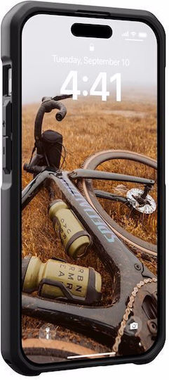 UAG Metropolis Lt Pro Umschlag Rückseite Aramid Fiber 2mm Magnetisch Schwarz (iPhone 15 Pro)