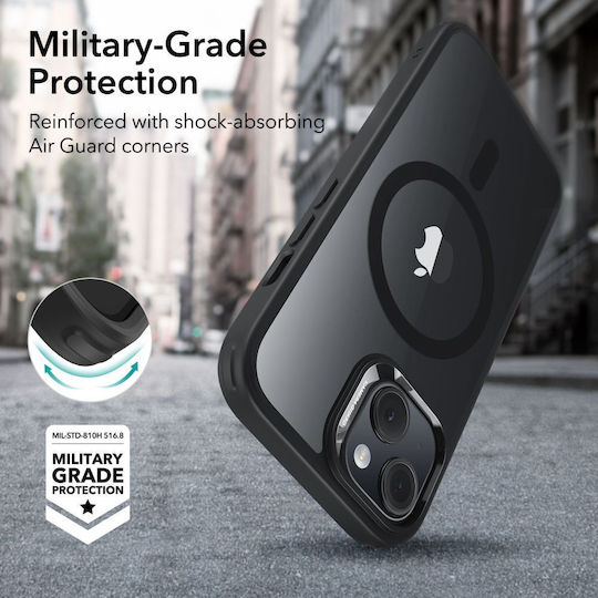 ESR Classic Hybrid Halolock Back Cover Πλαστικό / Σιλικόνης 0.5mm Διάφανο (iPhone 15 Pro Max)