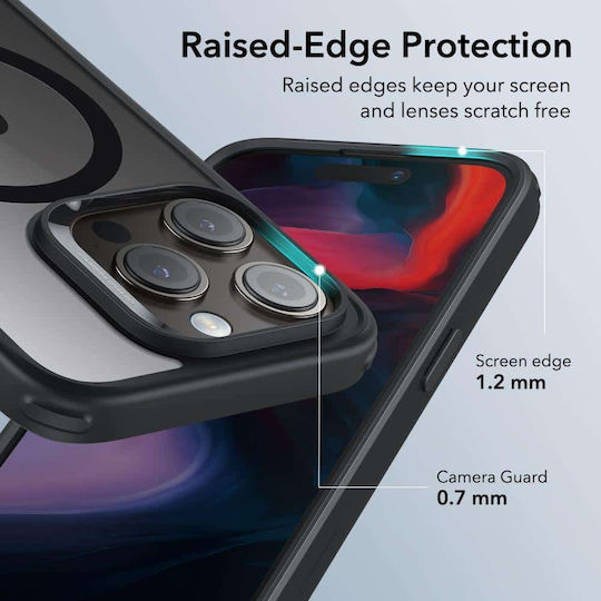 ESR Classic Hybrid Halolock Back Cover Πλαστικό / Σιλικόνης 0.5mm Διάφανο (iPhone 15 Pro Max)