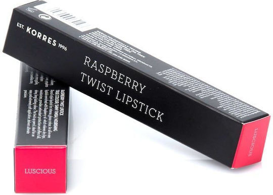 Korres Raspberry Twist Pencil Κραγιόν Matte Luscious 2.5gr