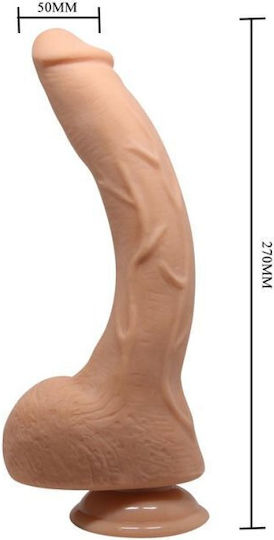 Baile Ρεαλιστικός Δονητής 26cm Καφέ