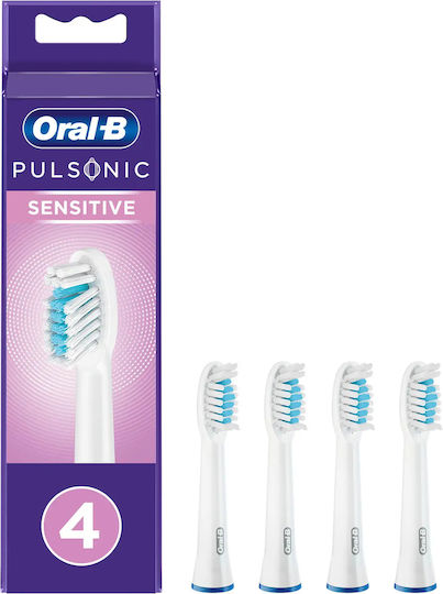 Oral-B Pulsonic Sensitive Ersatzköpfe für Vorteilspackung 299158 4 Stück
