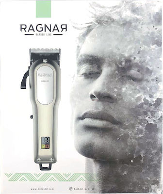 Eurostil Ragnar Galaxy Ceramic Rechargeable Hair Clipper White 07221