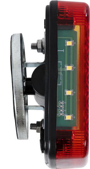 GloboStar Σετ Φώτα Τρέιλερ LED Αδιάβροχα με Μαγνήτη 24V 2τμχ