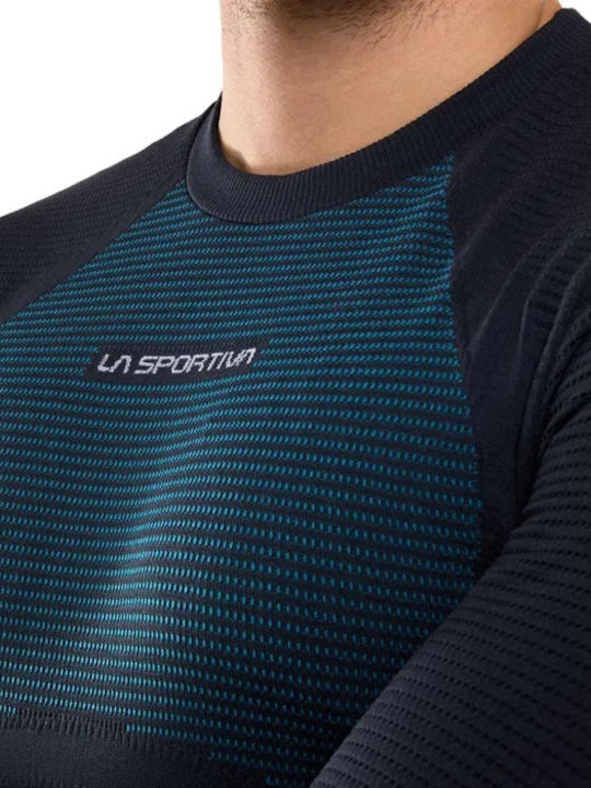 La Sportiva Herren Thermo Langarmshirt Blau