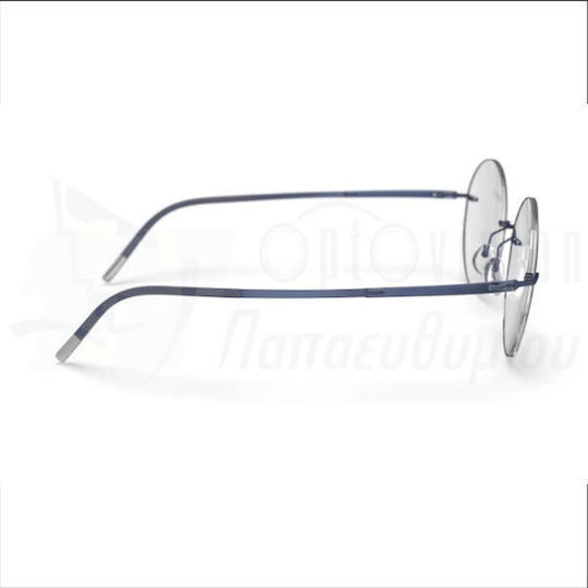 Silhouette Brillengestell Blau 5540 CF 4540