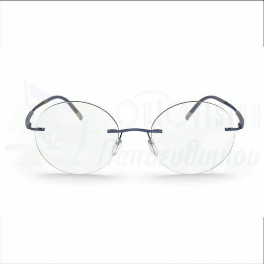Silhouette Brillengestell Blau 5540 CF 4540