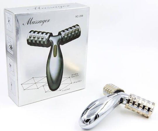 3d Massager Roller Xc-208 Roller 3d Massager Walze Massage für den Körper Silber