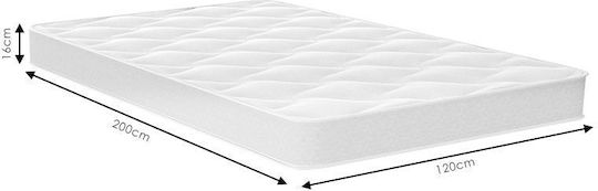 Chic Strom Form Полуединичен Ортопедичен Матрак Двустранен 120x200x16см