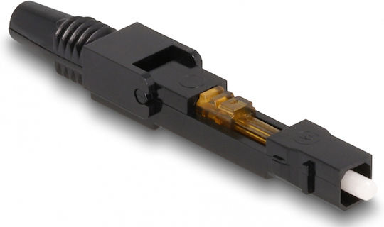 DeLock Legătură Pentru Cabluri Fibră Optică SC Simplex Neagră 1 Bucată 87990