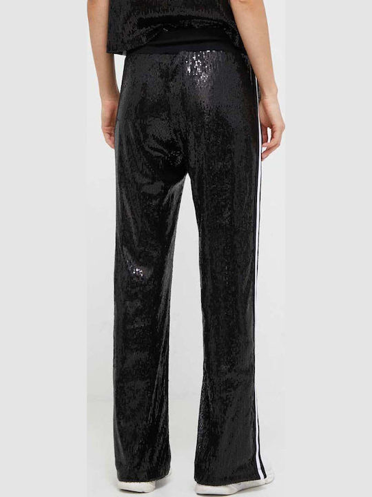 DKNY Femeiesc Tesatura Pantaloni Negru