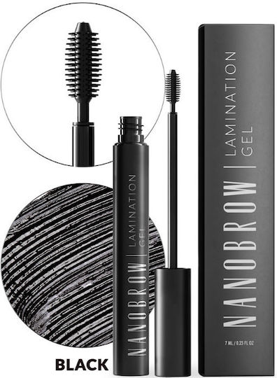 Nanobrow Mascara για Φρύδια σε Μαύρη Απόχρωση 7ml