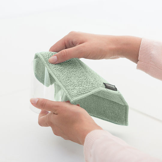 Brabantia Lavete de Curățare cu Microfibre Utilizare generală Gri 16x22buc 3buc