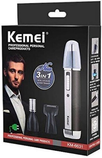 Kemei Trimmer Μηχανή Επαναφορτιζόμενη KM-6631