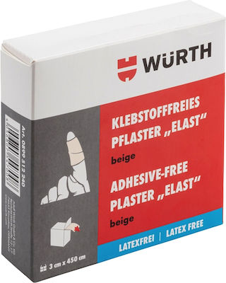 Wurth Elastic Bandage 3cm x 4.5m Beige