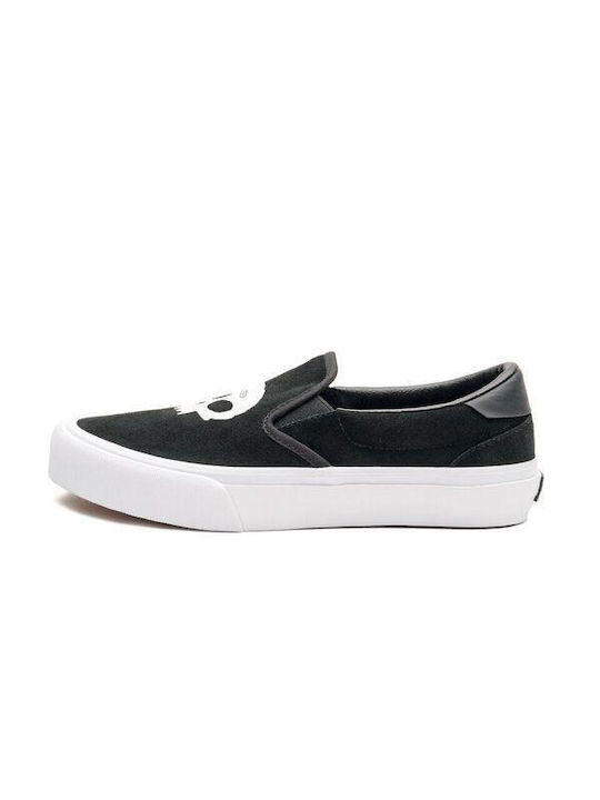 Zero Herren Slip-Ons Schwarz