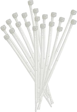 Sapiselco Legături Cablu Din Plastic 360mmx3.5mm În Culoare Albă 100 Buc