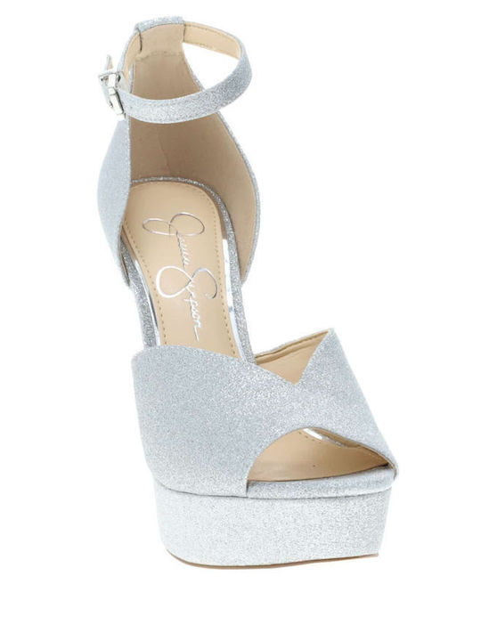 Briya Damen Sandalen in Silber Farbe