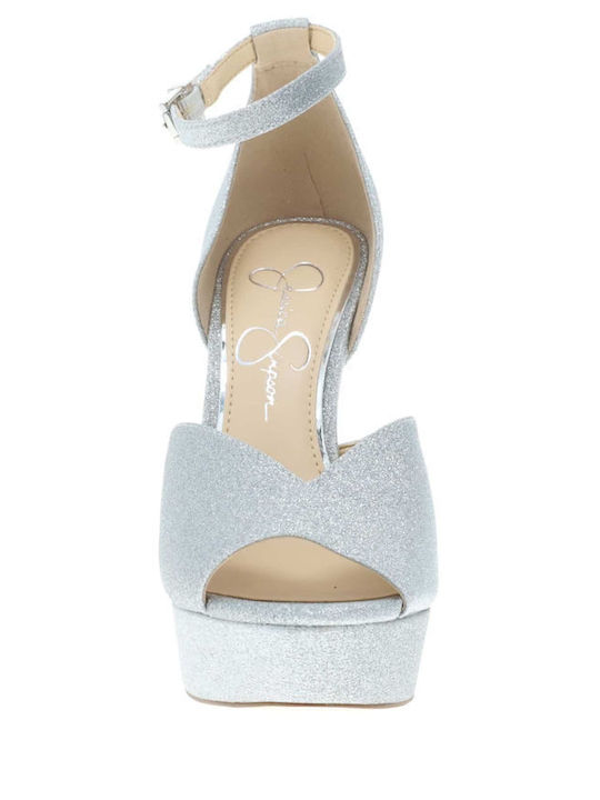 Briya Damen Sandalen in Silber Farbe