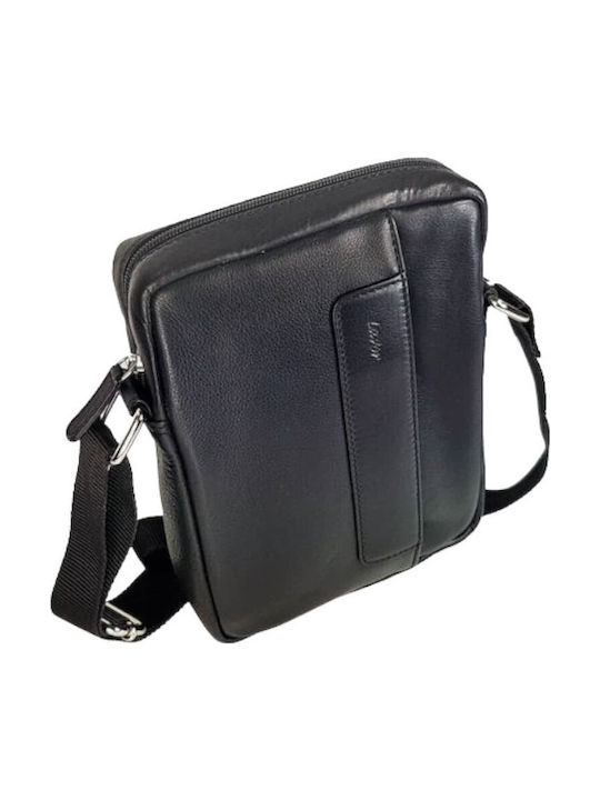 Leather Men's Bag Shoulder / Crossbody Black